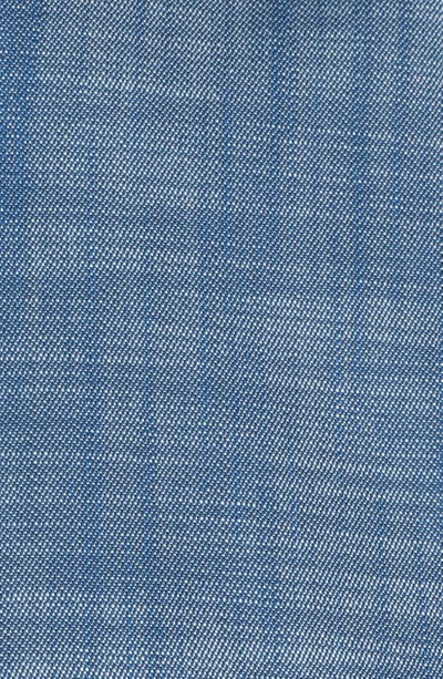 Shop Alton Lane Mason Everyday Chambray Button-up Shirt In Blue Chambray