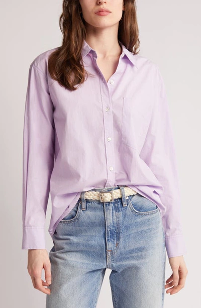 Shop Rails Arlo Woven Shirt In Orchid