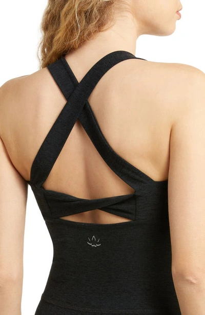 Beyond Yoga Spacedye Uplift Maternity Jumpsuit In Darkest Night