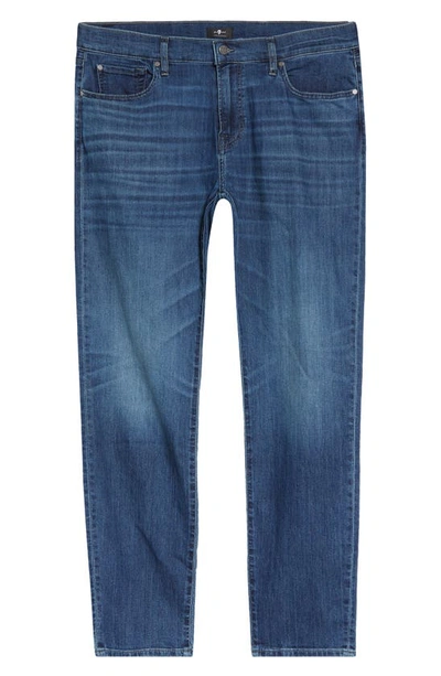 7 For All Mankind Slimmy Airweft Jeans In Perennial Wash In Flash
