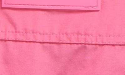 Shop Burberry Kids' Marina Hooded Jacket In Bubblegum Pink