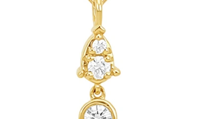 Bony Levy Maya Diamond Linear Drop Necklace In 18k Yellow Gold