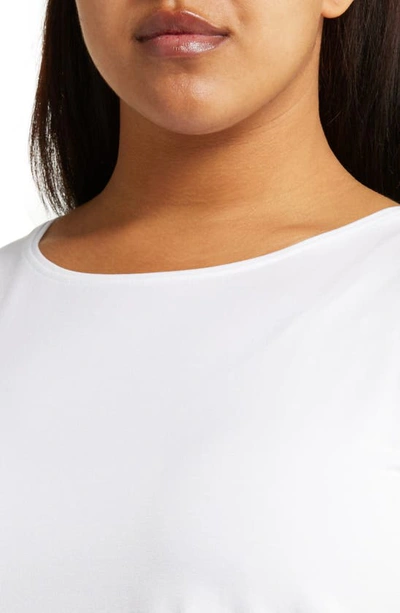Eileen Fisher Stretch Jersey Tank In White