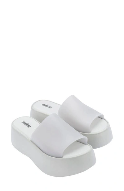 Melissa Women's Becky Scented Platform Slide Sandals In Grey