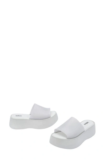 Melissa Women's Becky Scented Platform Slide Sandals In Grey