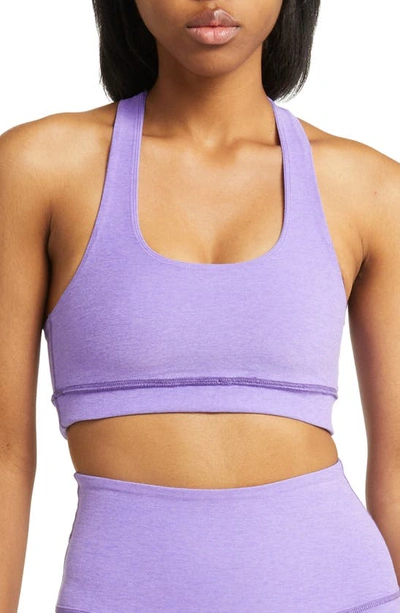 Beyond Yoga Spacedye across strap sports bra