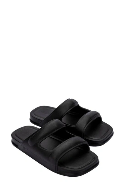 Shop Melissa Free Grow Slide Sandal In Black