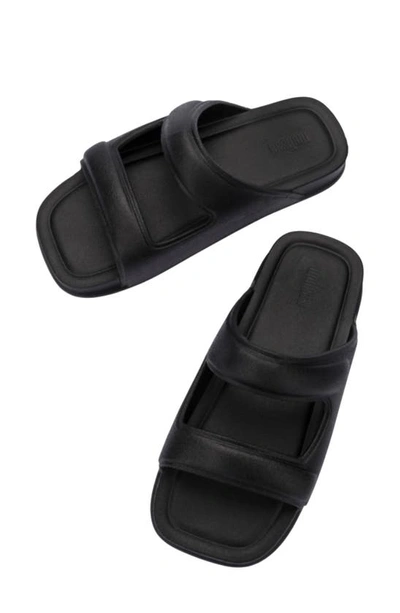 Shop Melissa Free Grow Slide Sandal In Black
