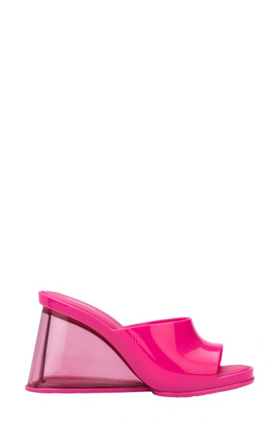 Shop Melissa Darling Wedge Sandal In Pink