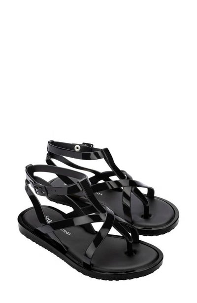 Shop Melissa X Salinas Cancun Sandal In Black