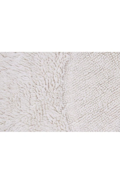 Lorena Canals Woolable Arctic Circle Round Washable Wool Rug In Sheep White