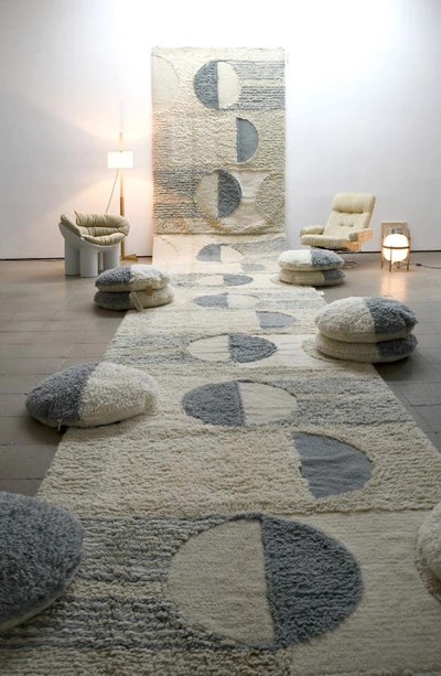 Lorena Canals Woolable Sun Rays Wool Area Rug In Brown Tones
