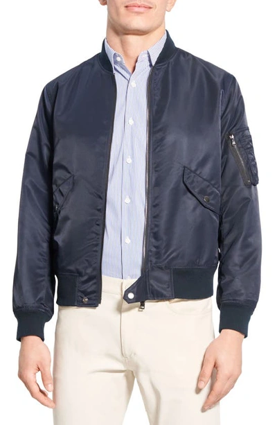 Shop Theory Flight Bomber Jacket In Baltic