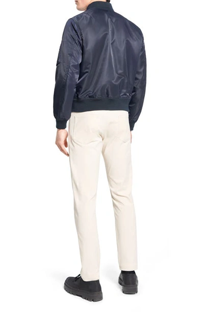 Shop Theory Flight Bomber Jacket In Baltic