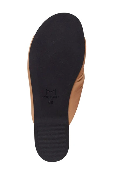 Shop Marc Fisher Ltd Olita Slide Sandal In Light Natural