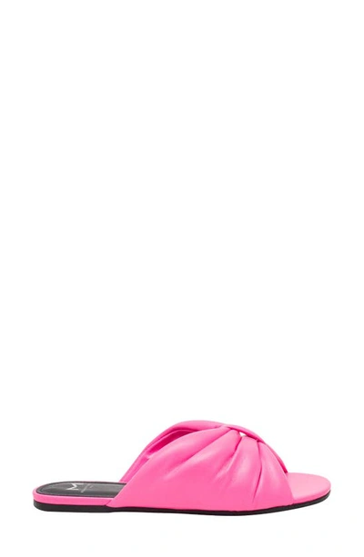 Shop Marc Fisher Ltd Olita Slide Sandal In Medium Pink