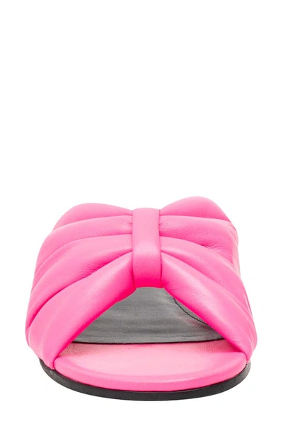 Shop Marc Fisher Ltd Olita Slide Sandal In Medium Pink