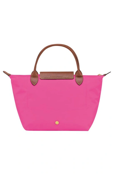 Shop Longchamp Small Le Pliage Top Handle Bag In Candy