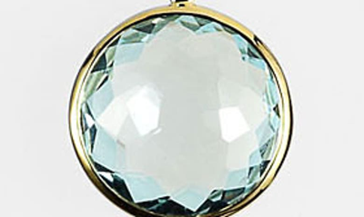 Shop Ippolita Rock Candy In Yellow Gold/blue Topaz