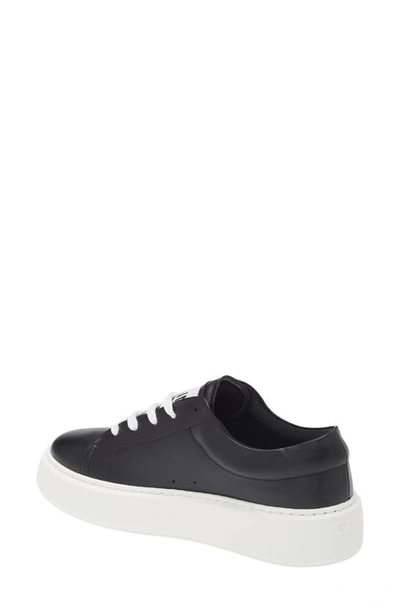 Shop Ganni Platform Sneaker In Black