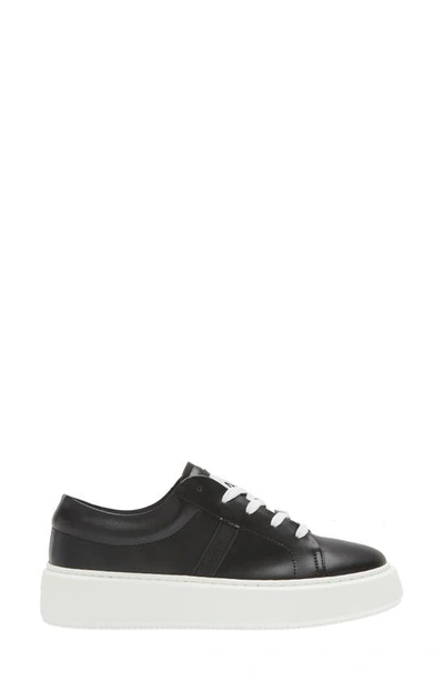 Shop Ganni Platform Sneaker In Black