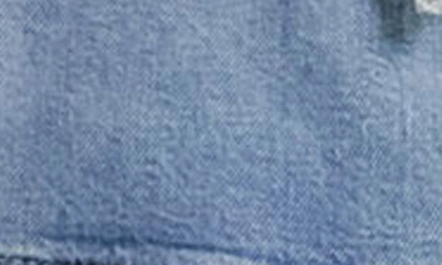 Shop Asos Design Skinny Denim Jacket In Mid Blue