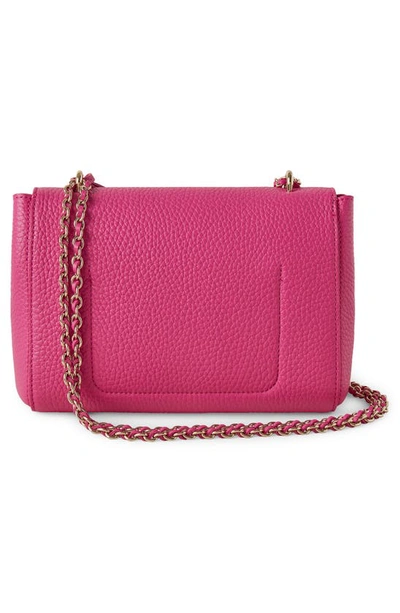 Shop Mulberry Lily Convertible Leather Shoulder Bag In  Pink