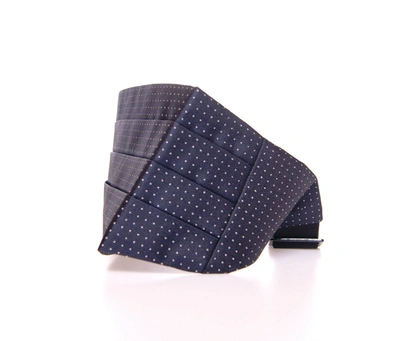Dolce & Gabbana Blue Waist Smoking Tuxedo Cummerbund Belt In Blue