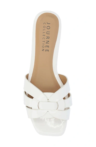 Journee Collection Tru Comfort Arrina Sandal In White