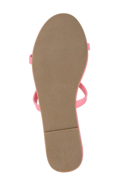 Shop Journee Collection Adyrae Tru Comfort Slide Sandal In Pink
