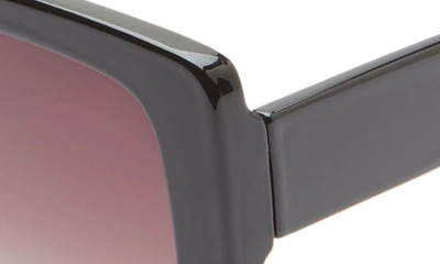 Bp. Oversize Classic Square Sunglasses In Black