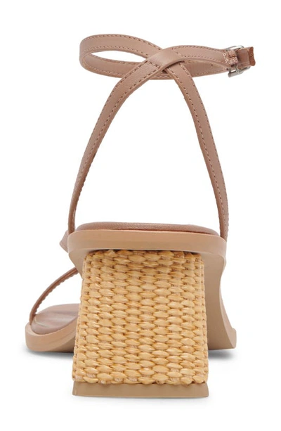 Shop Dolce Vita Banita Ankle Strap Sandal In Cafe Leather