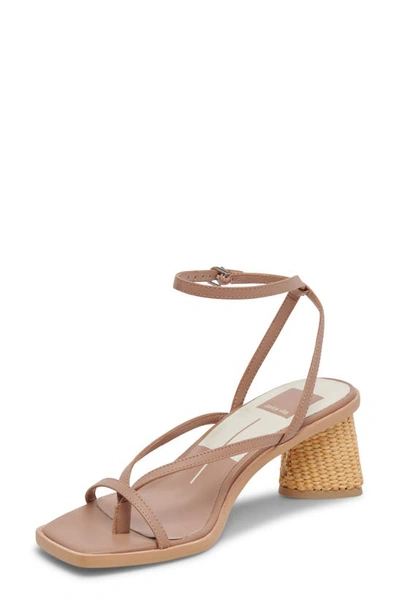 Shop Dolce Vita Banita Ankle Strap Sandal In Cafe Leather