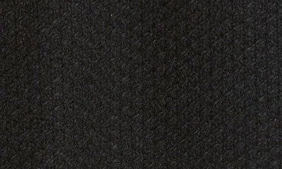 Golden Goose Black Bomber Jacket With Leather Inserts And Logo Patch In Wool Man In Black