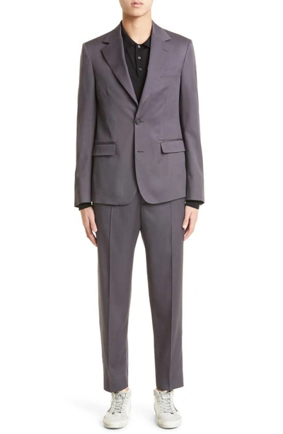 Golden Goose Journey Single Breasted Wool Sport Coat In Gray