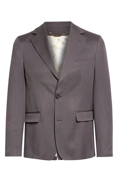 Golden Goose Journey Single Breasted Wool Sport Coat In Gray