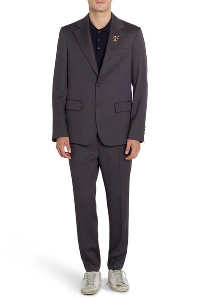 Golden Goose Journey Single Breasted Wool Sport Coat In Gray