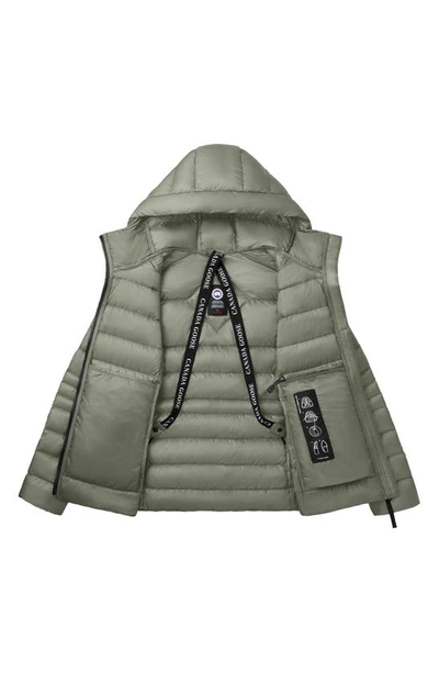 Shop Canada Goose Cypress Packable Hooded 750-fill-power Down Puffer Jacket In Sagebrush-armoise