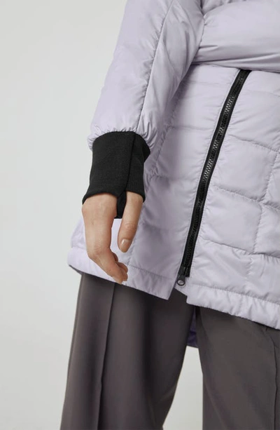 Shop Canada Goose Ellison Packable Down Jacket In Lilac Tint-lilas