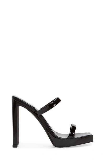 Shop Jeffrey Campbell Hustler Platform Sandal In Black Patent