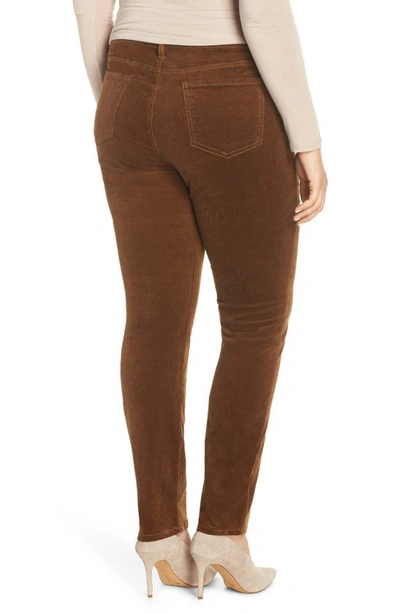 Shop Kut From The Kloth Diana Stretch Corduroy Skinny Pants In Cognac 2