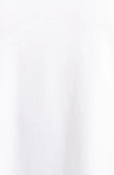 Eileen Fisher Long Sleeve Organic Cotton Tee In White