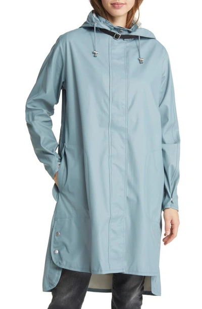 Ilse Jacobsen Rain Slicker In Blue Cloud
