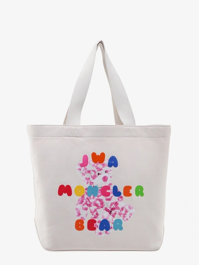 Shop Moncler Genius Shoulder Bag In Beige