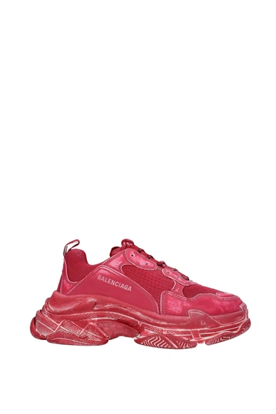 notifikation Streng Fortæl mig Balenciaga Faded Triple S Sneaker Dark Red | ModeSens