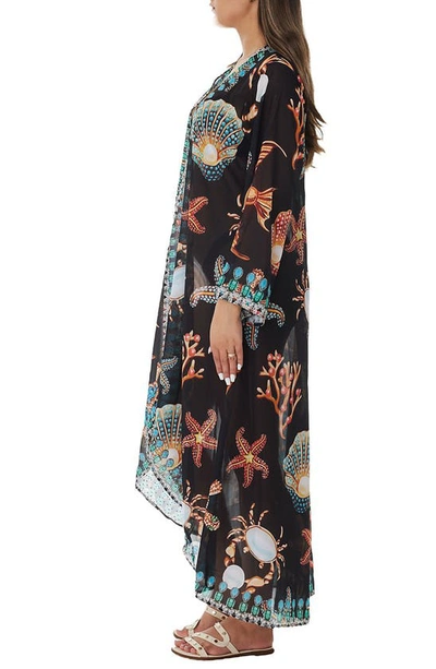 Ranee's Starfish Duster In Black