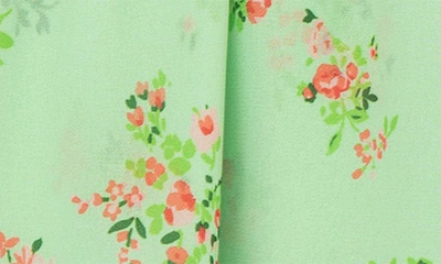 Peek Aren't You Curious Kids' Pixie Floral Print Smocked Tiered Skirt In Print