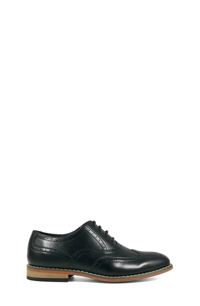 Shop Stacy Adams Dunbar Wingtip Oxford In Black