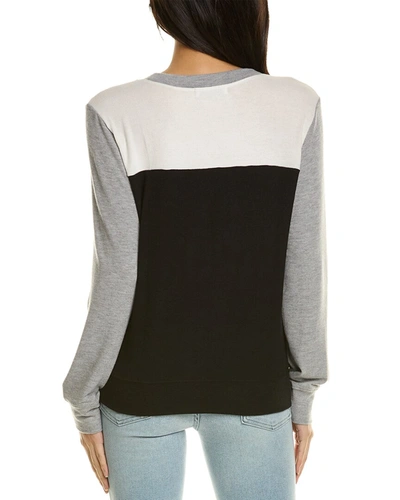 Shop Michael Stars Tibby Pullover In Black