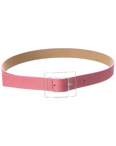 Shop B-low The Belt Chloe Mini Leather Belt In Pink